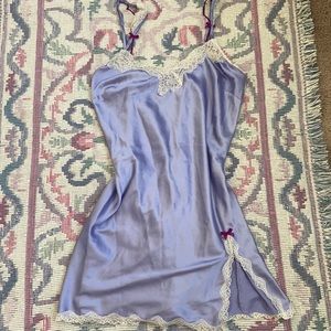 beautiful lavender slip dress